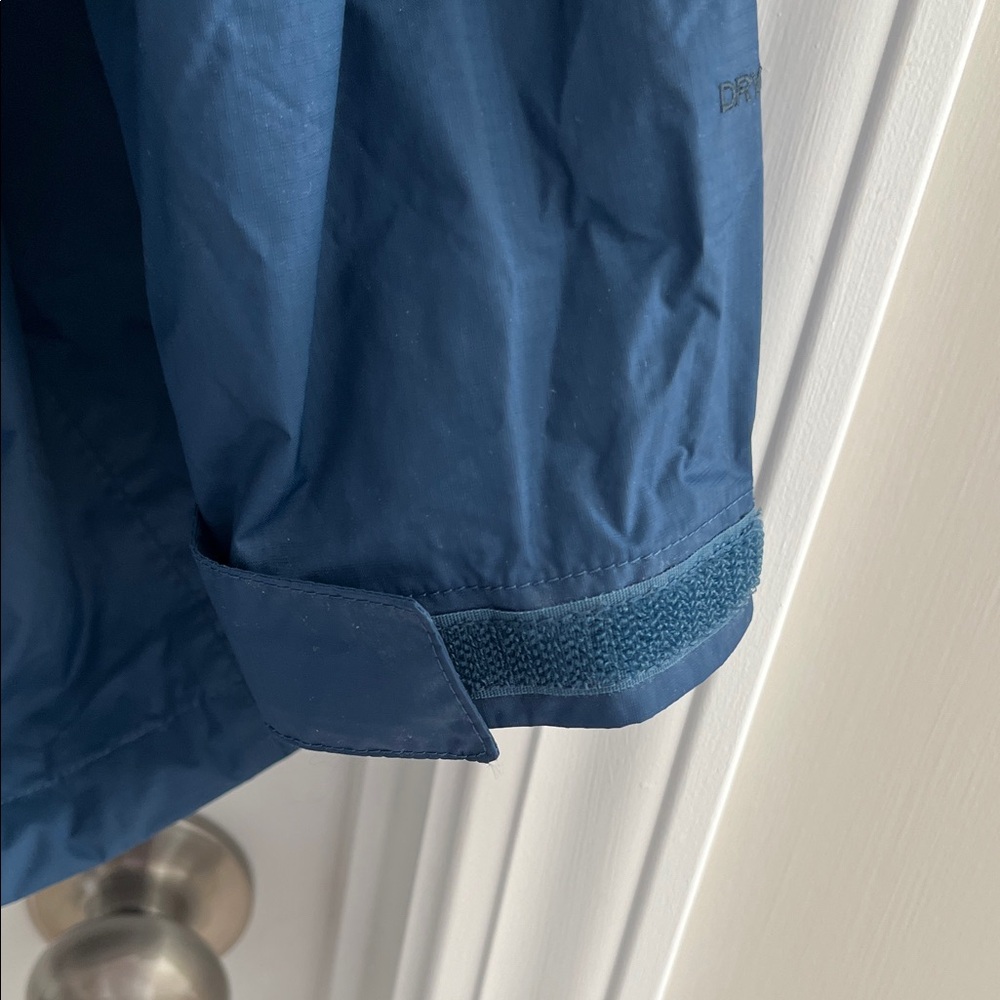 The North Face Navy Blue Hooded Rain Shell PLUS SIZE 2X - Picture 5 of 6